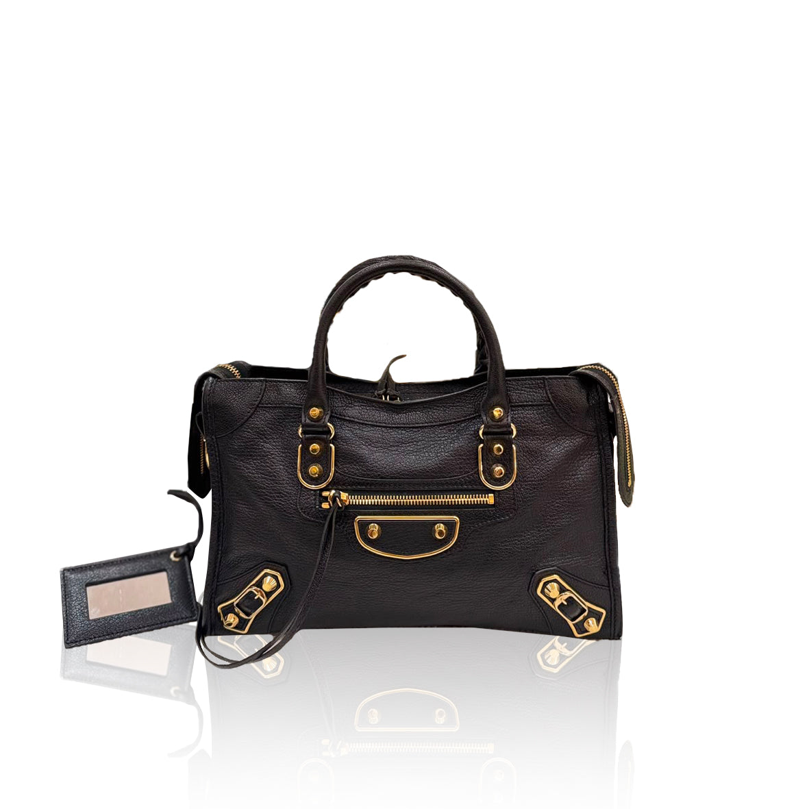 Balenciaga City Small Edge Black