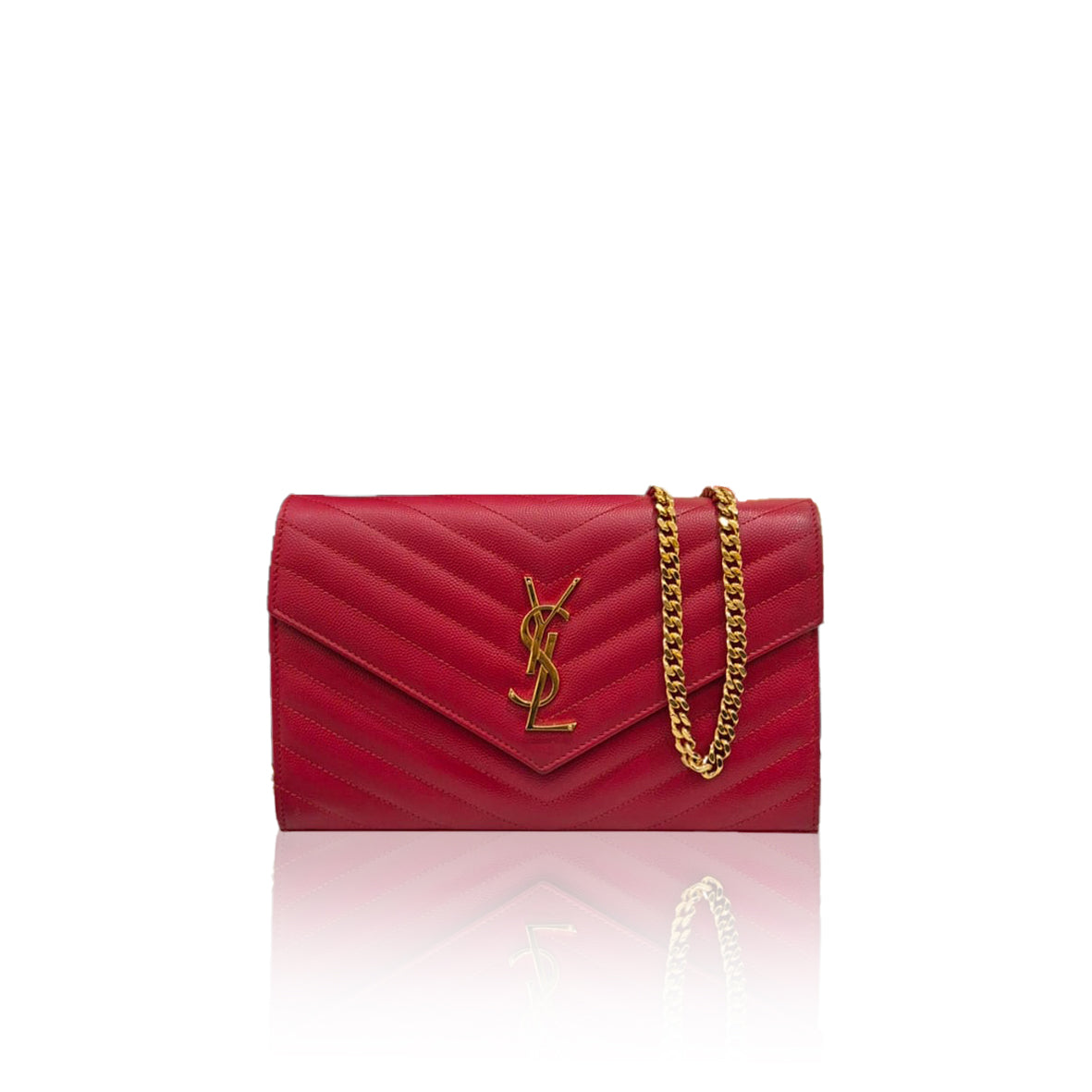 Saint Laurent Envelope Wallet On Chain