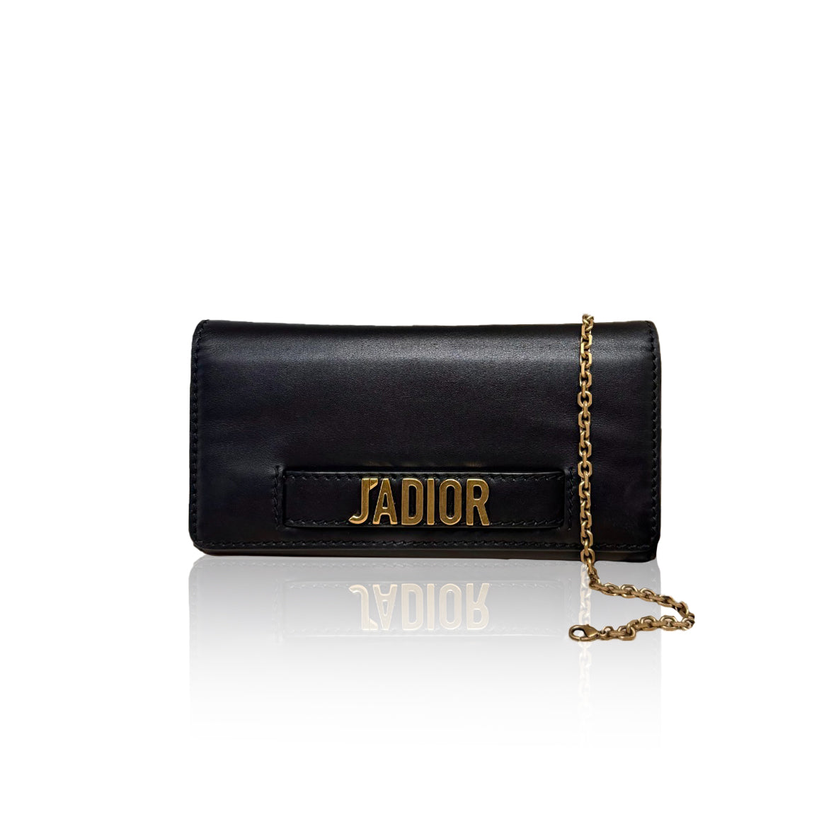 J'adior WOC Smooth Calfskin Black