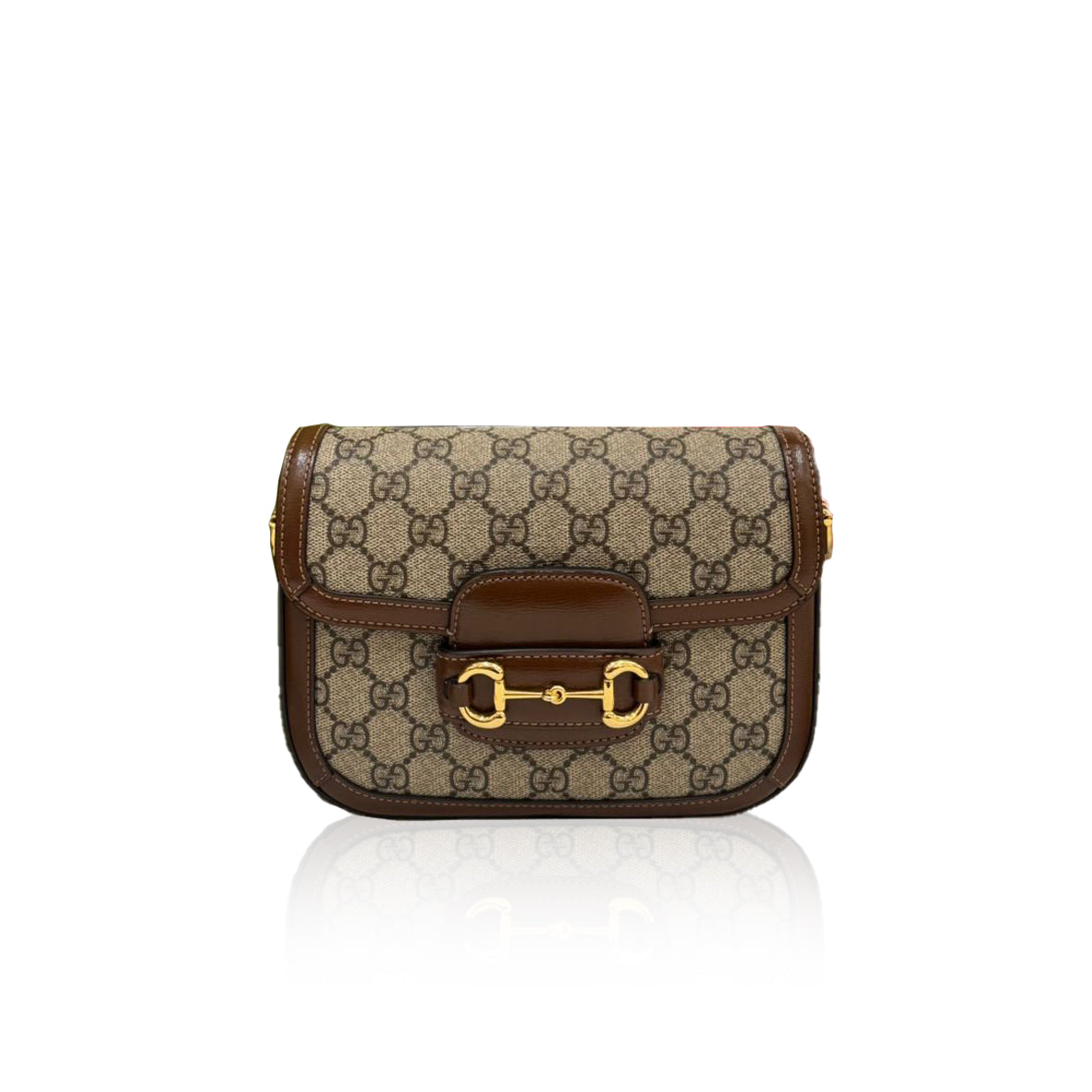 Gucci Mini Horsebit Beige Ebony