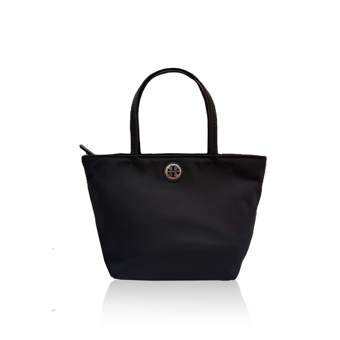 Tory Burch Mini Nylon Tote Black