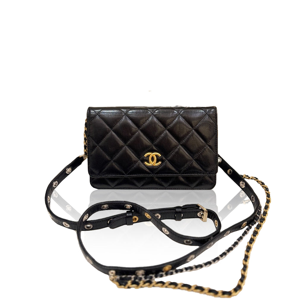 Chanel Woc Punk Essentials Black