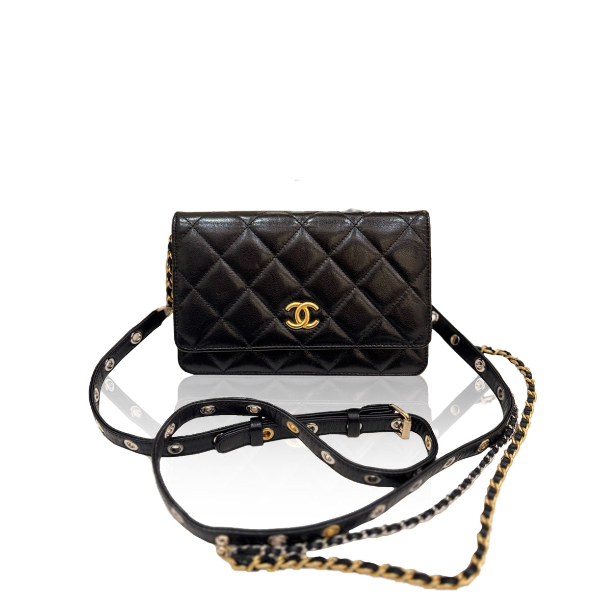 Chanel Woc Punk Essentials Black
