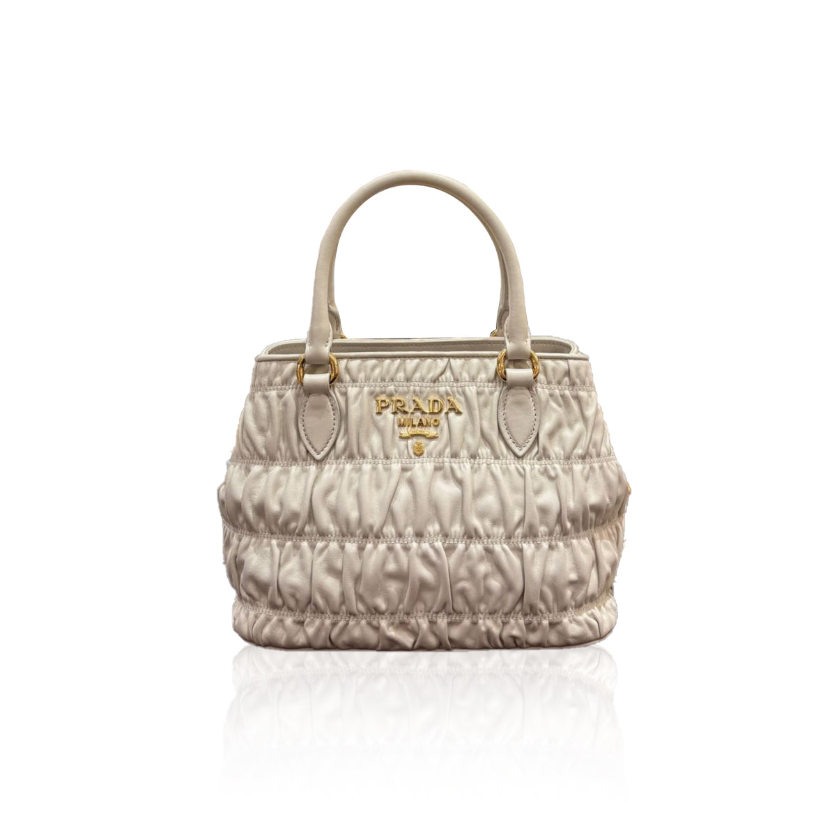 Prada Gaufree White