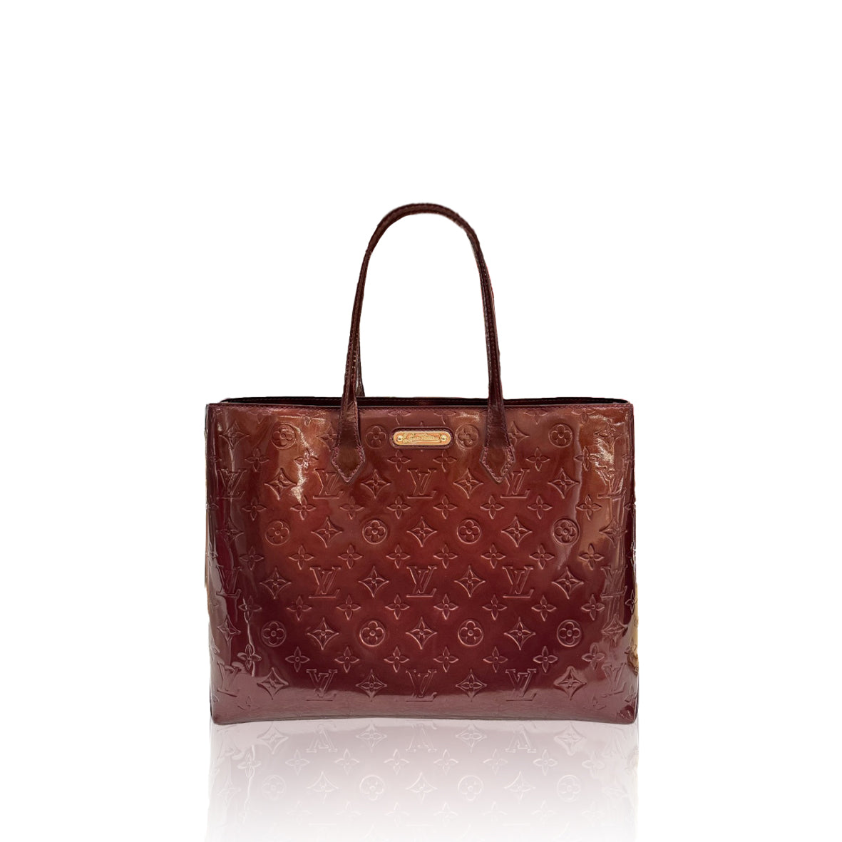 Louis Vuitton Wilshire Vernis Monogram Rouge