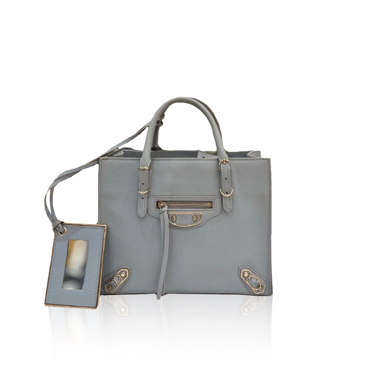 Balenciaga Mini Papier A4 Light Grey