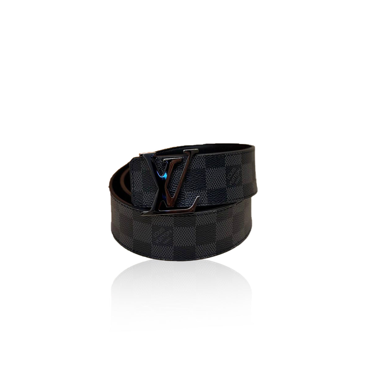 Louis Vuitton Belt Reversible Damier Graphite
