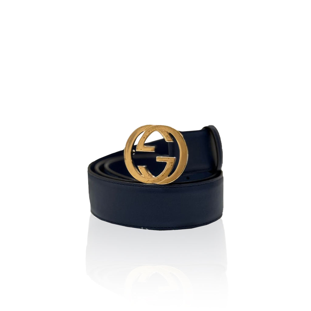 Gucci Belt GG Navy