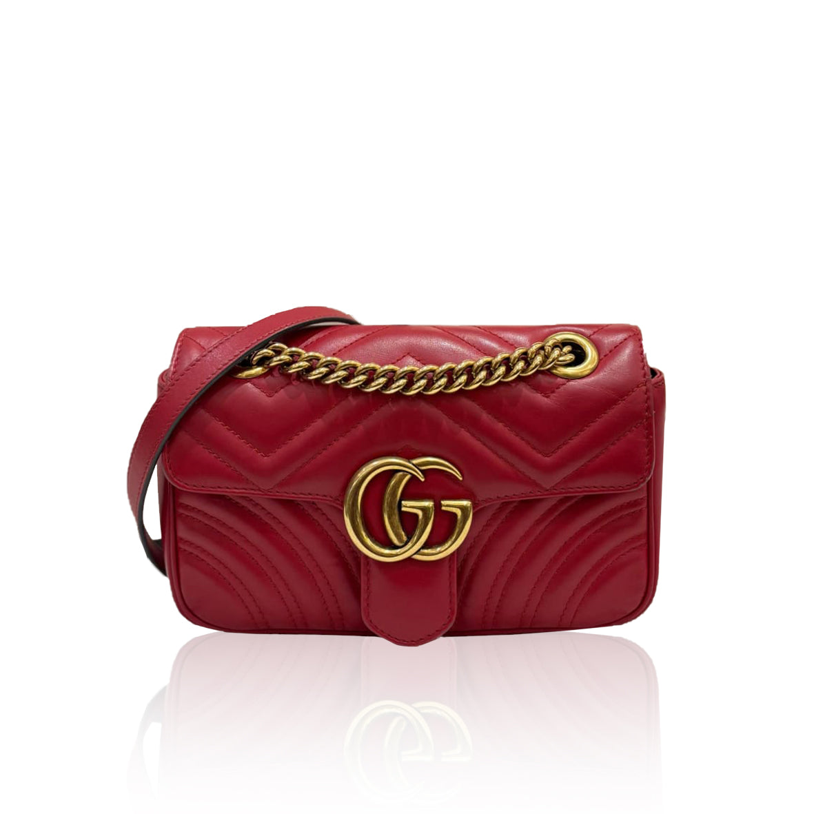 Gucci Marmont Mini Red