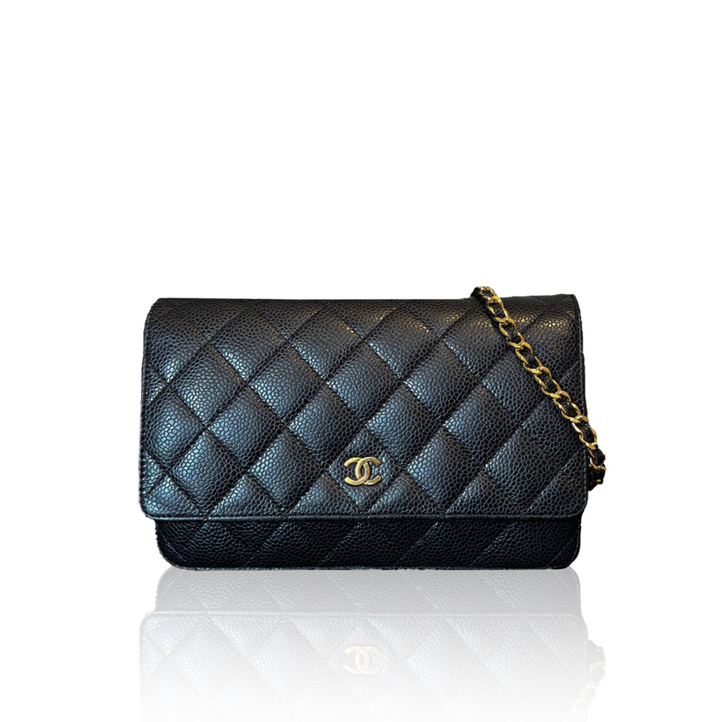 Chanel Wallet On Chain Black