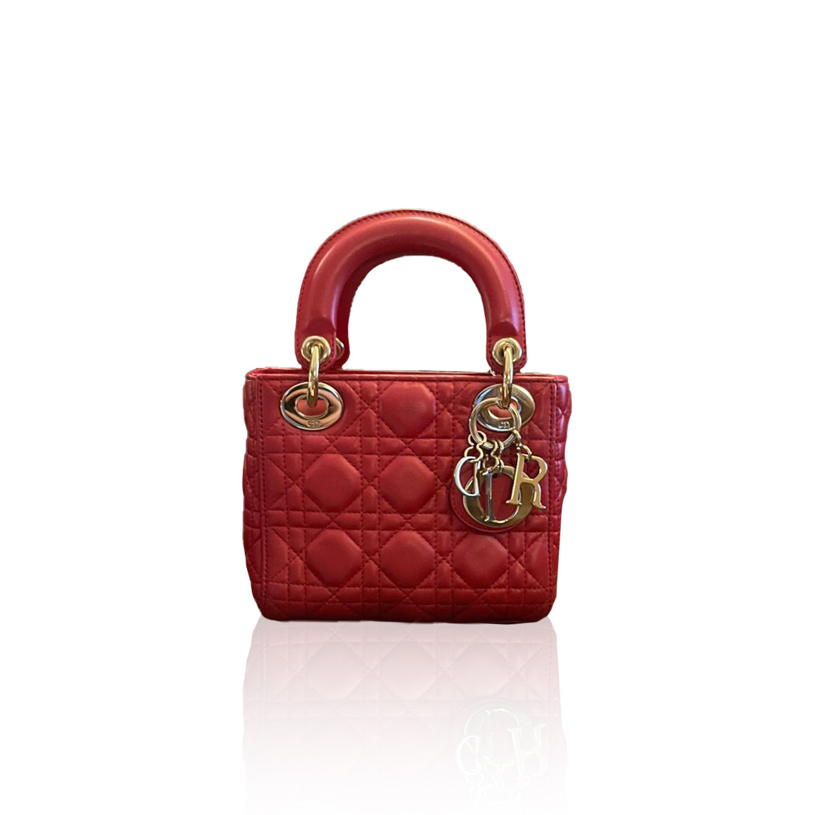 Lady Dior Mini Red