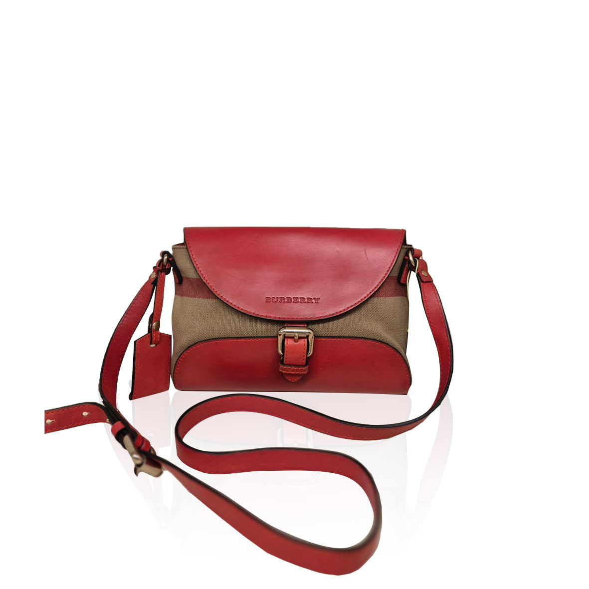 Burberry Crossbody Red