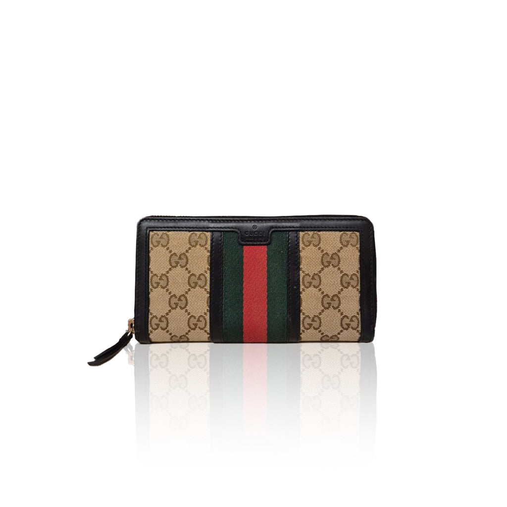 Gucci Ophidia Zipper Long Wallet