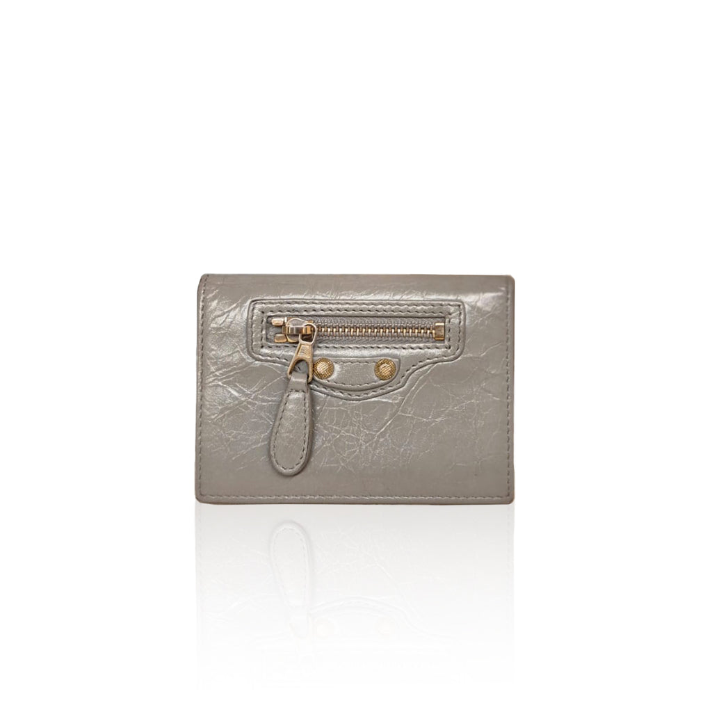 Balenciaga Neo Card Wallet Grey