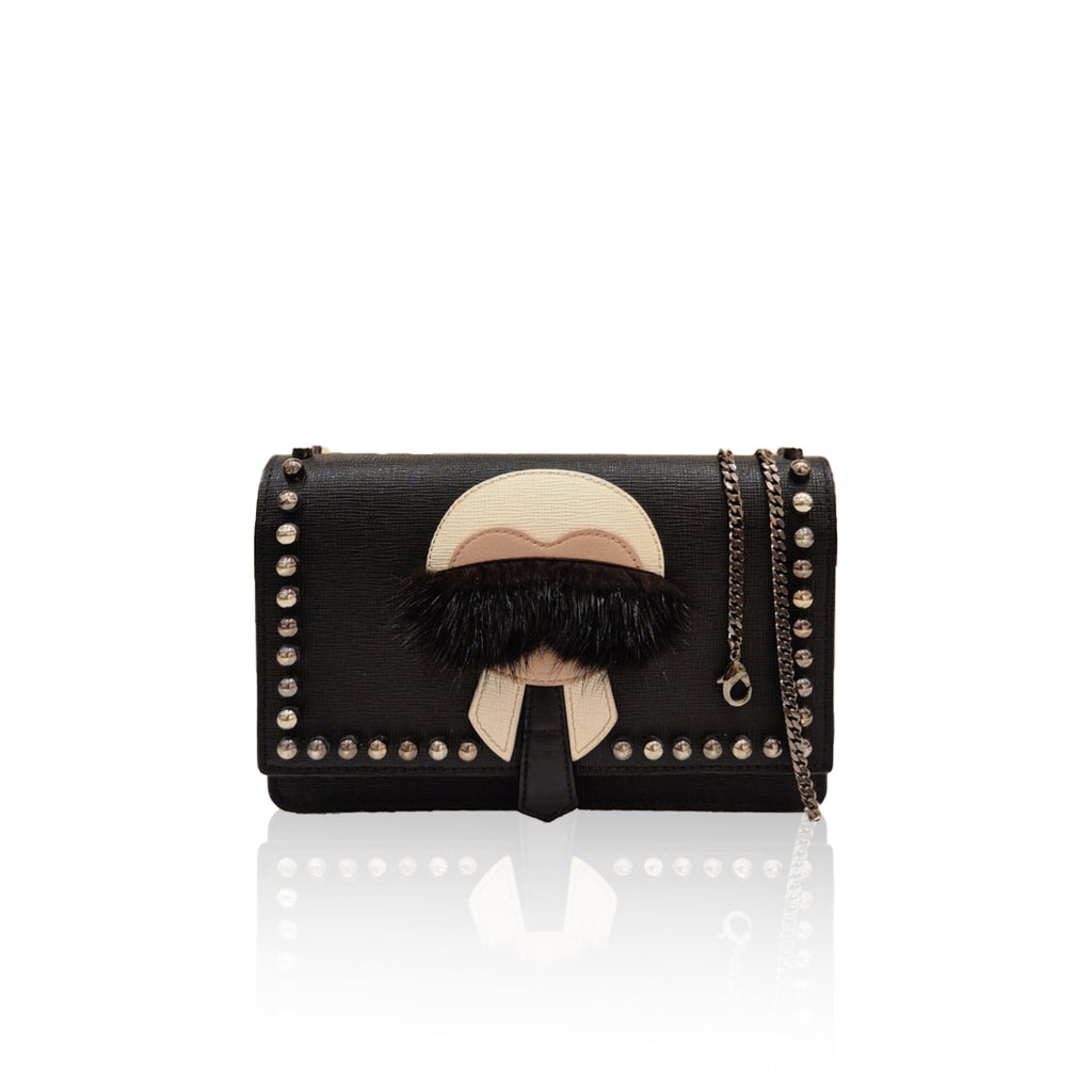 Fendi X Karl Wallet On Chain Motif