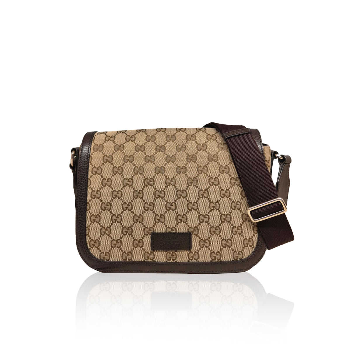 Gucci Mesenger Canvas Flap Monogram