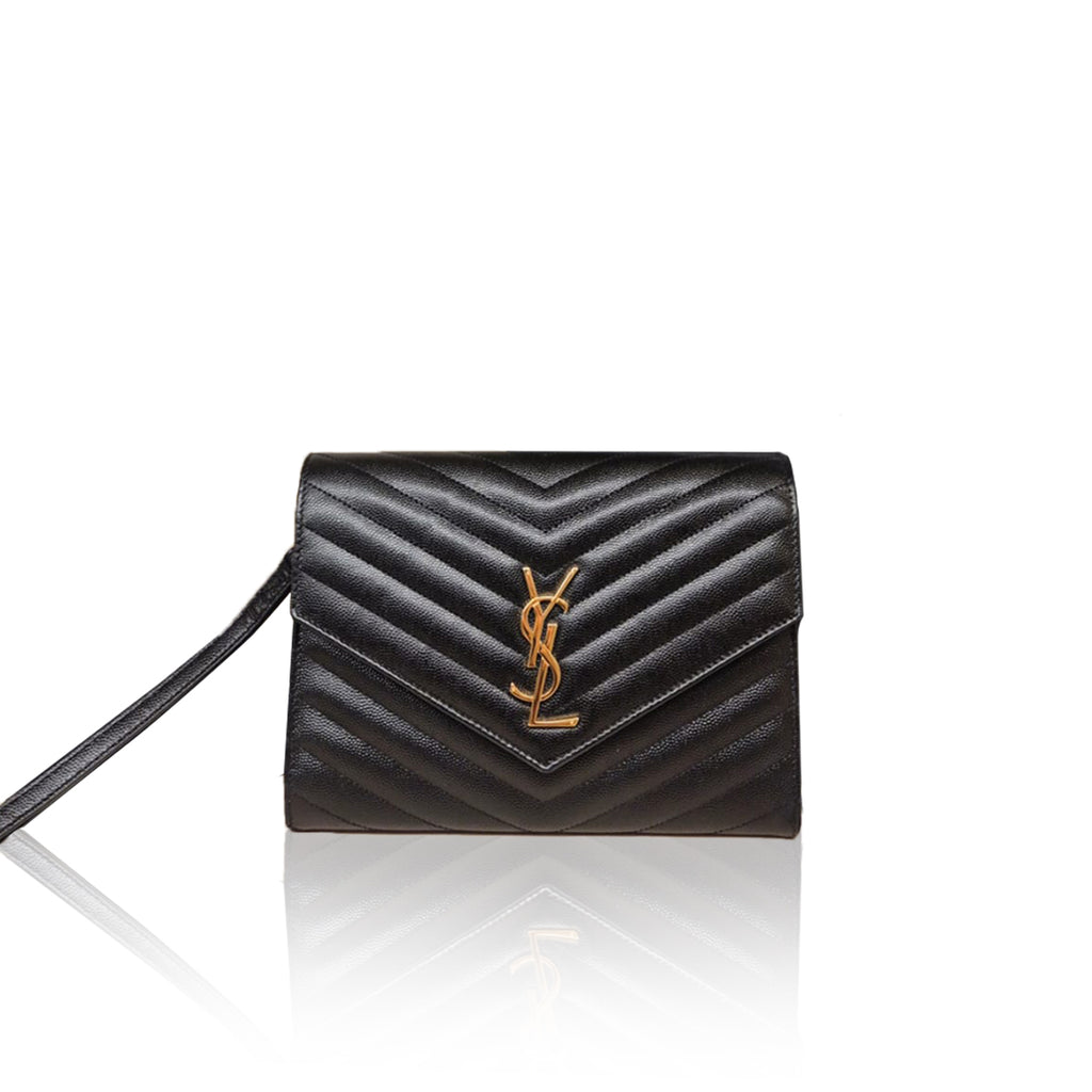 Saint Laurent Envelope Clutch