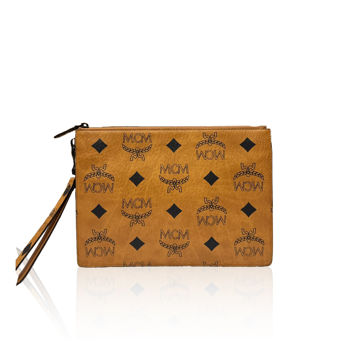 MCM Wrislet Cognac