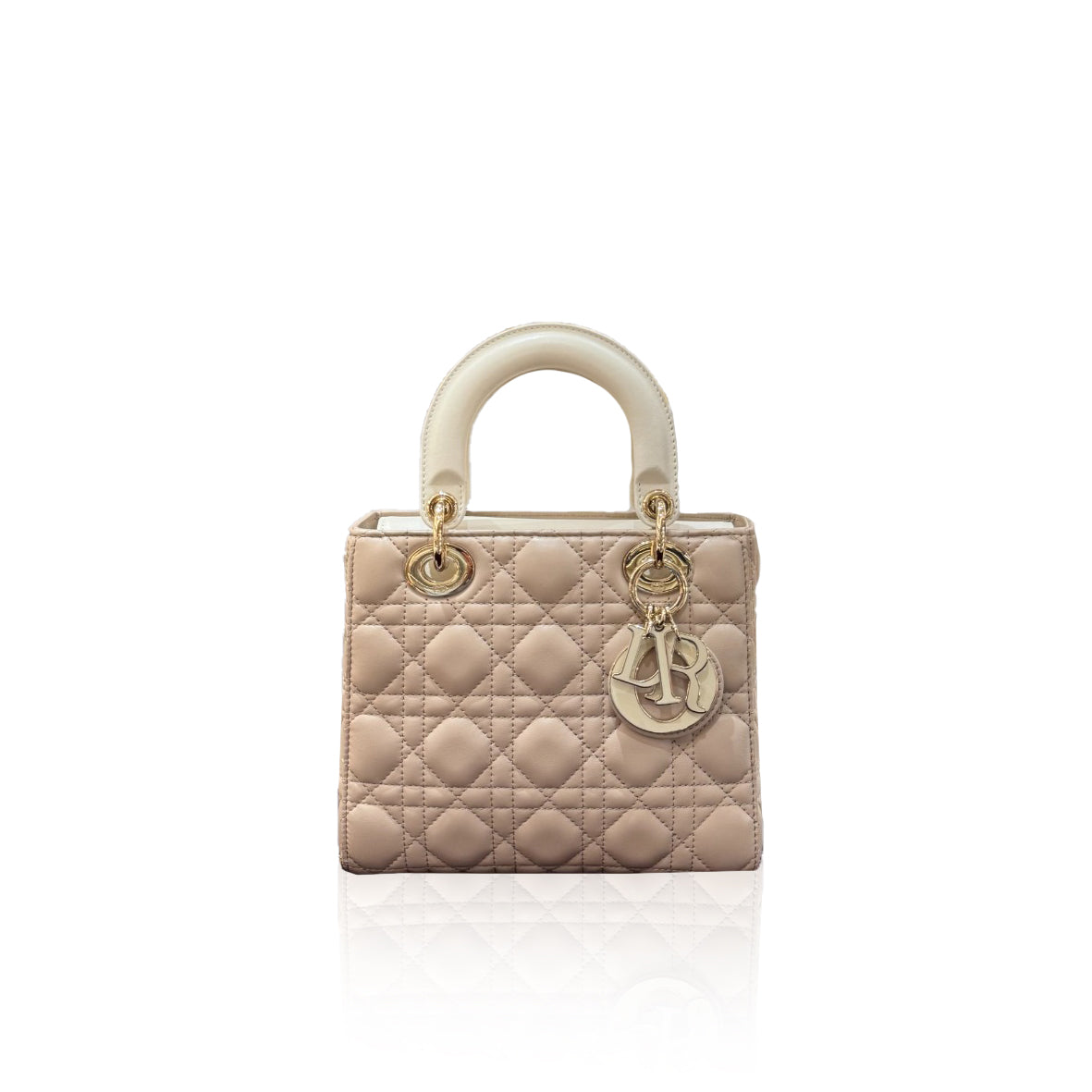 Lady Dior Small Trench Beige Latte