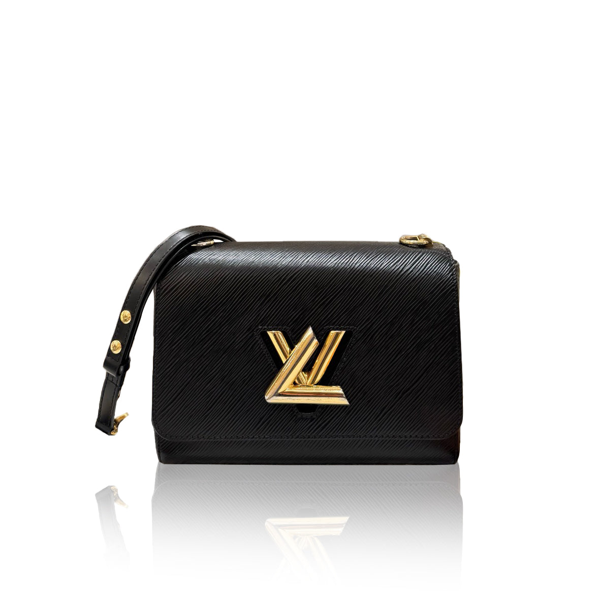Louis Vuitton Twist Epi Leather MM Black