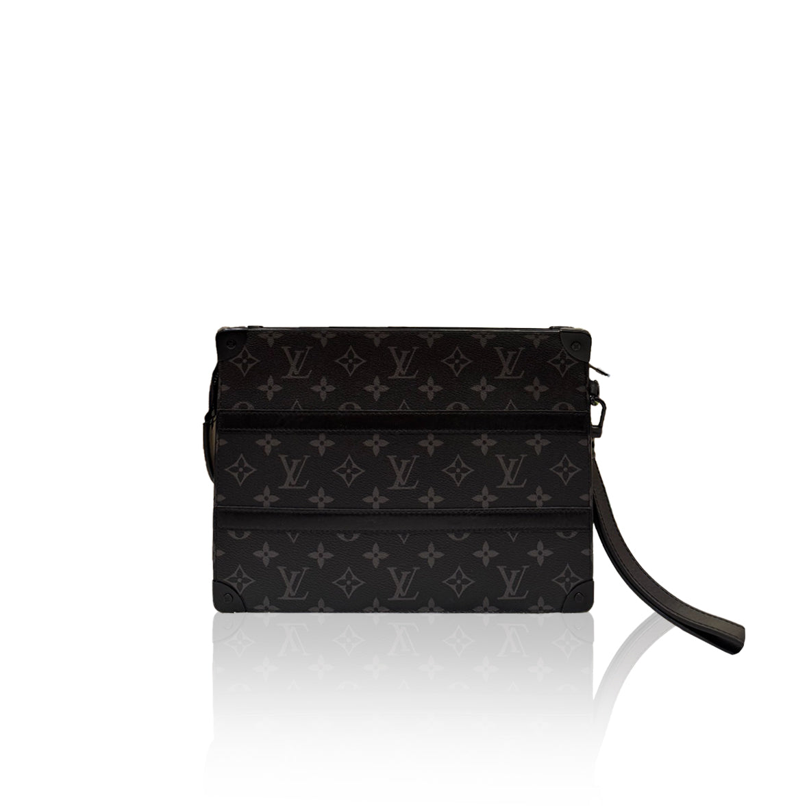 Louis Vuitton Trunk Clutch Monogram Eclipse