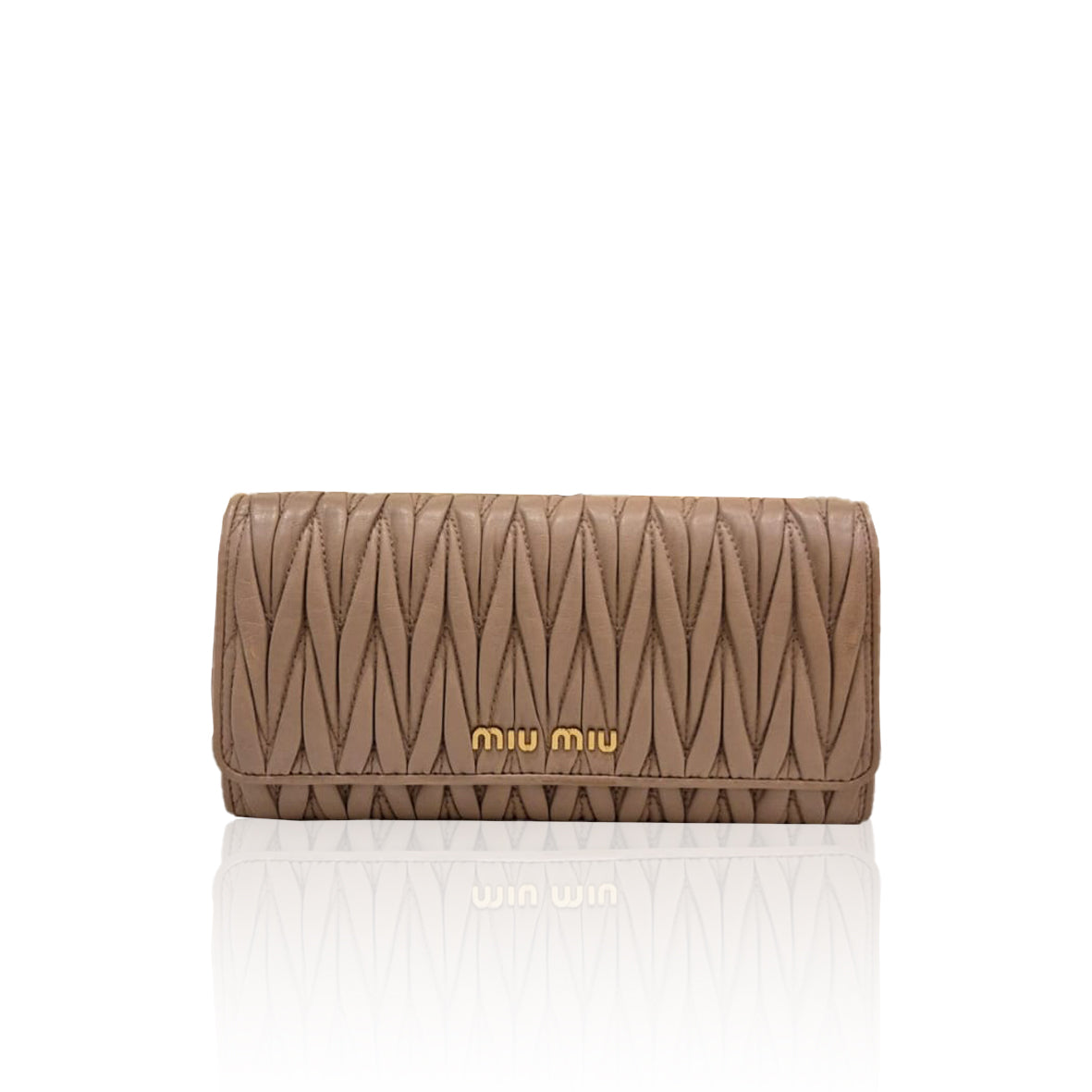 Miu Miu Long Wallet With Card Holder