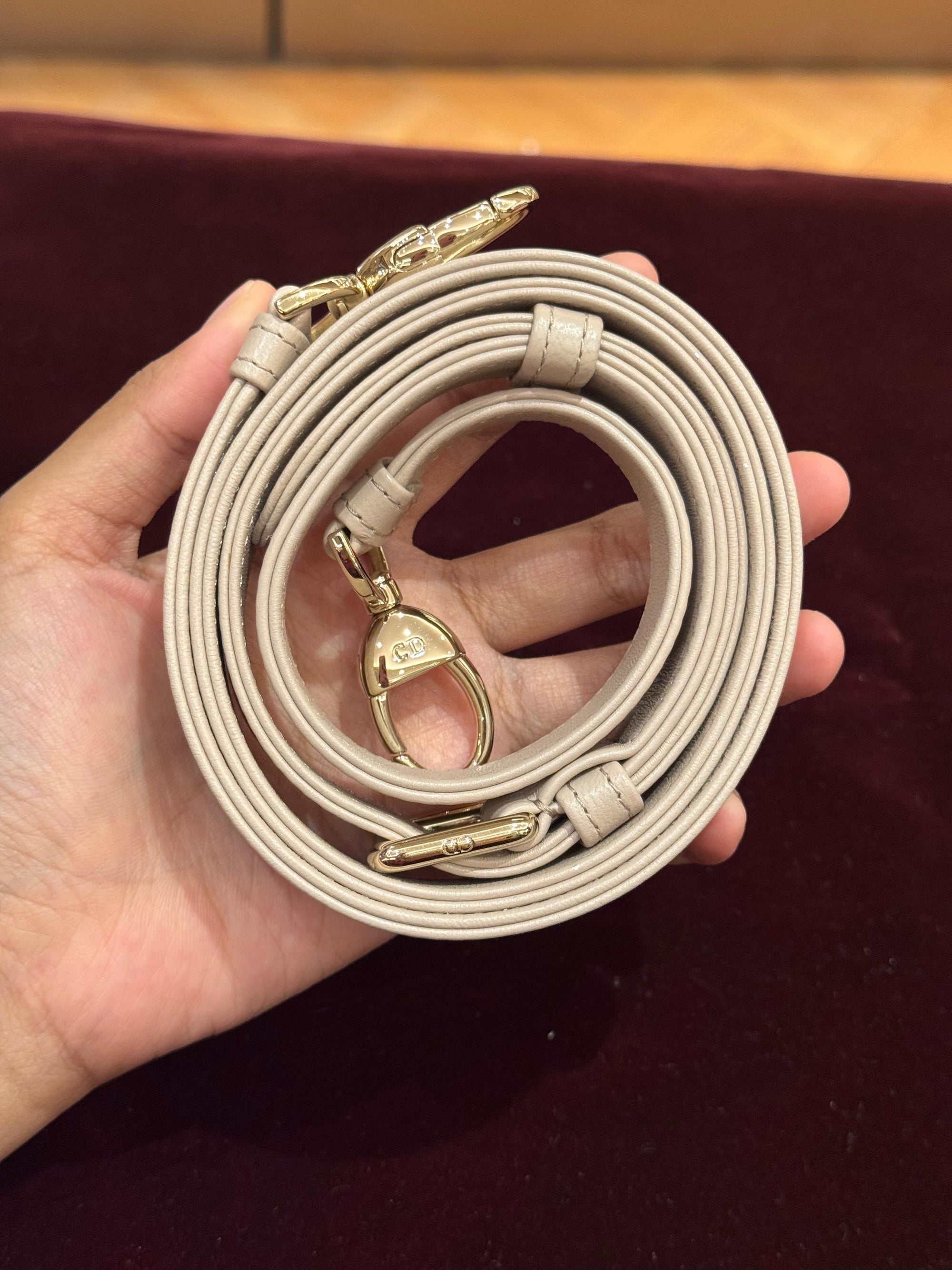 Lady Dior Small Trench Beige Latte