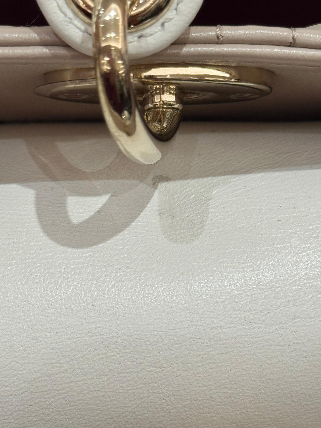 Lady Dior Small Trench Beige Latte