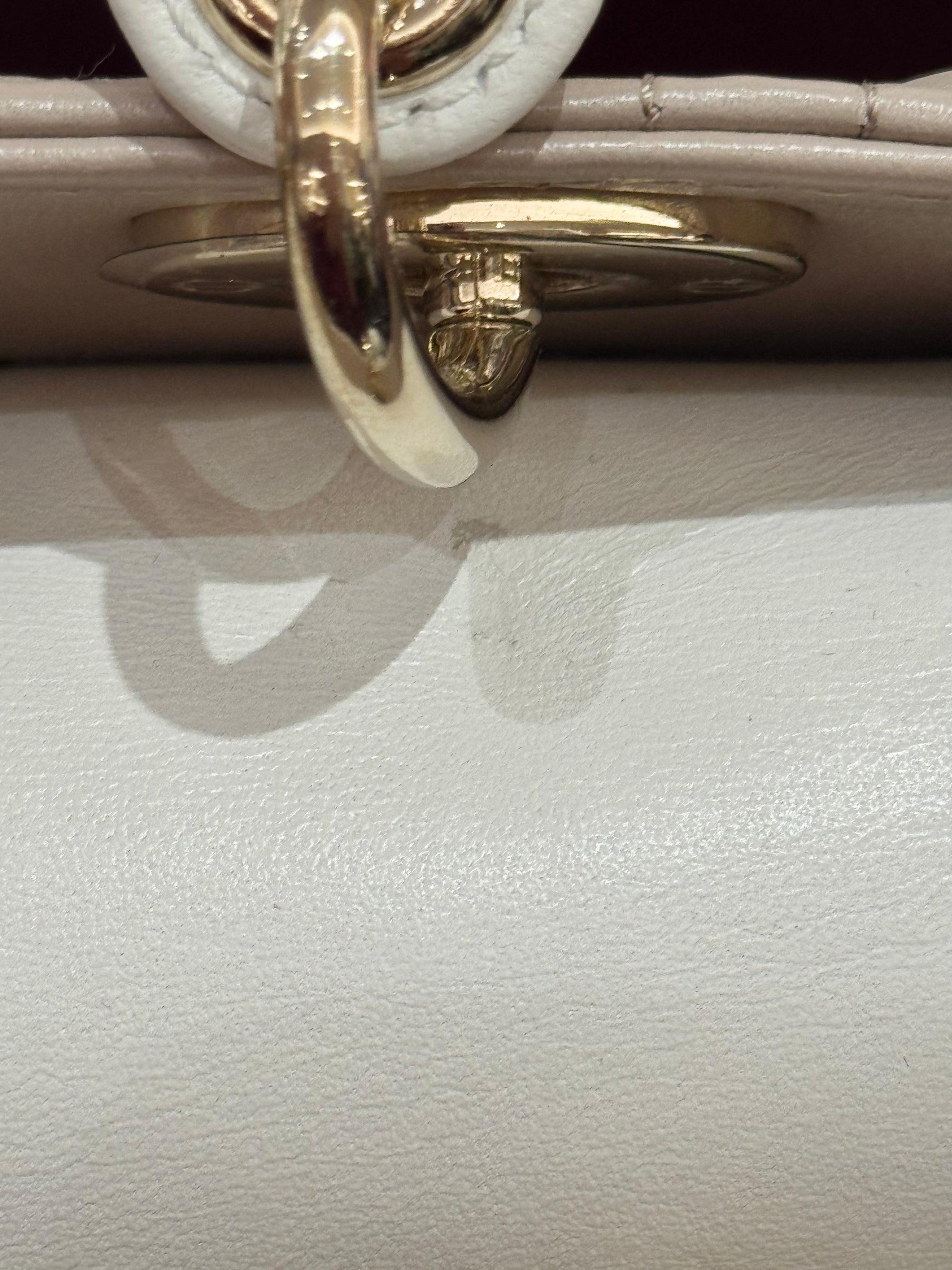 Lady Dior Small Trench Beige Latte