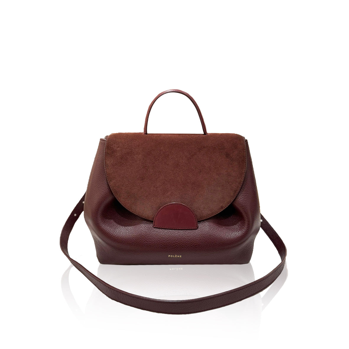 Polene Numero Un Medium Burgundy
