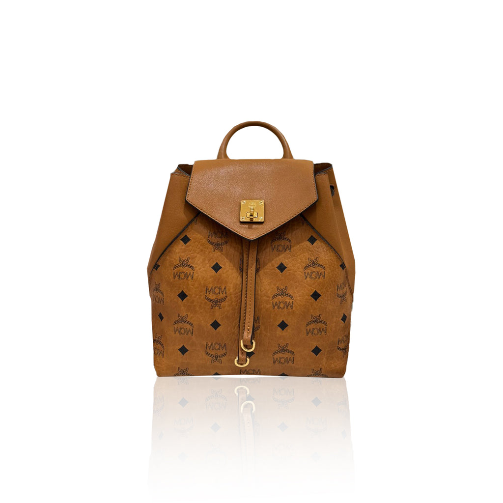 MCM Backpack Cognac