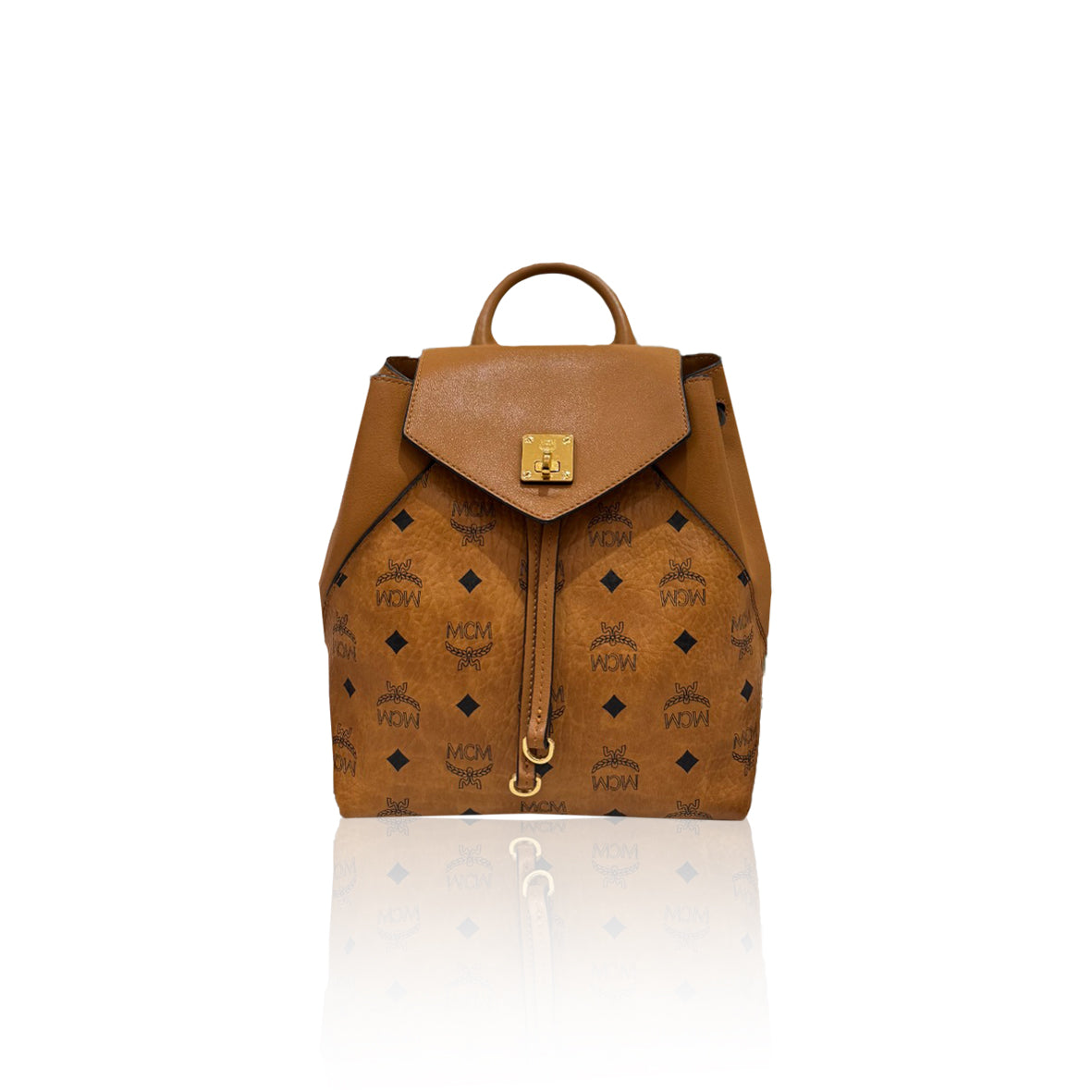 MCM Backpack Cognac