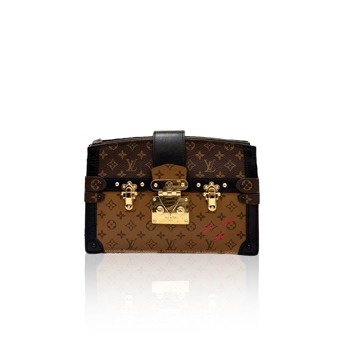Louis Vutton Trunk Monogram Reversed