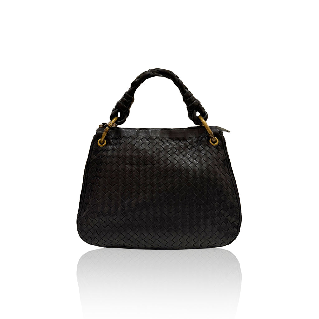 Bottega Veneta Hobo Interciato