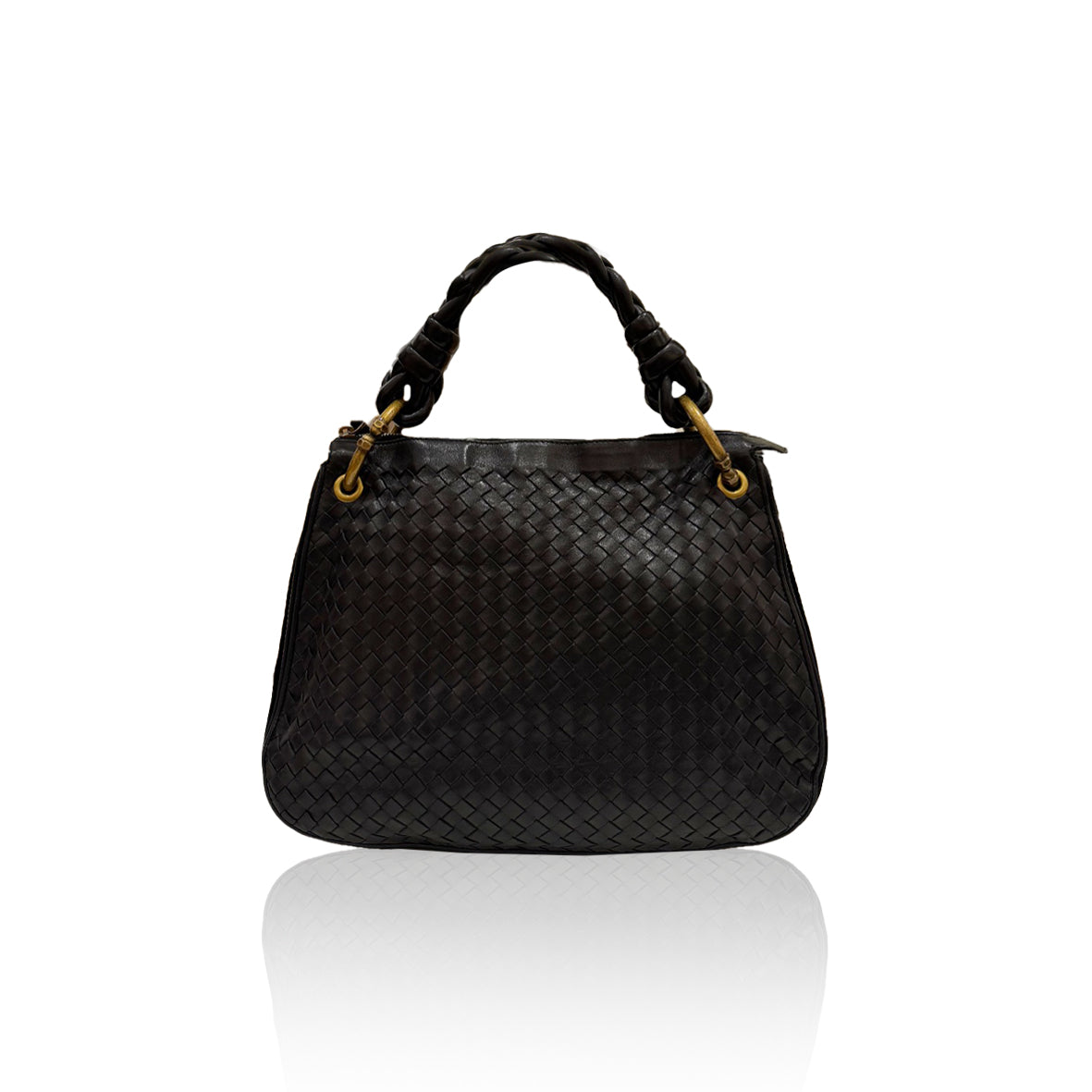 Bottega Veneta Hobo Interciato