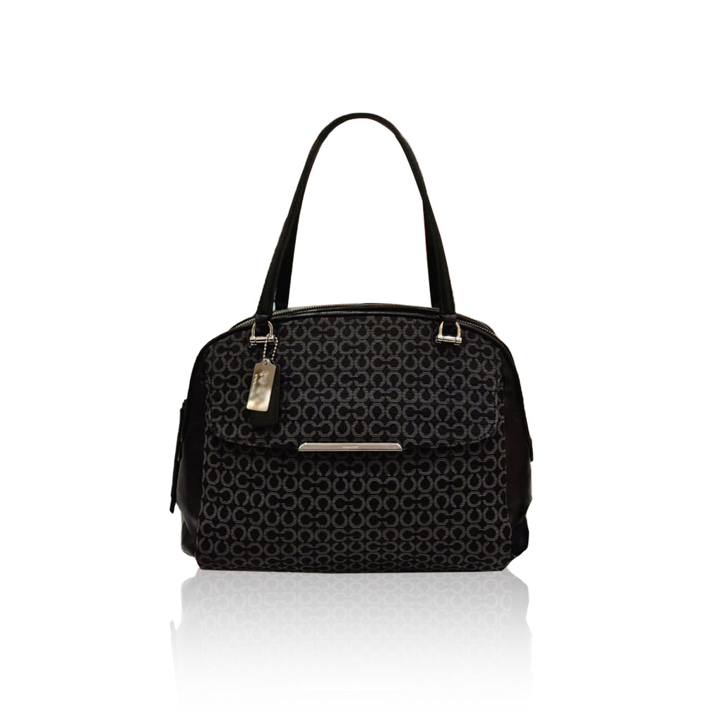 Coach Double Zipper Signature
