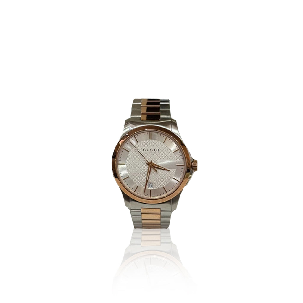 Gucci Watch Two Tone Round