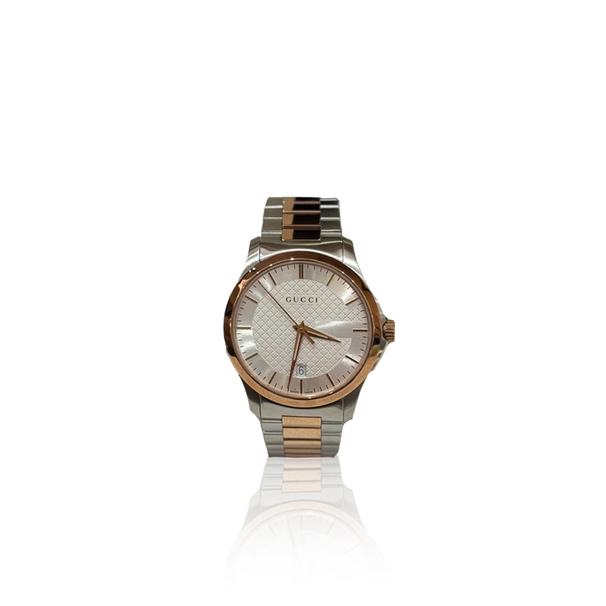 Gucci Watch Two Tone Round