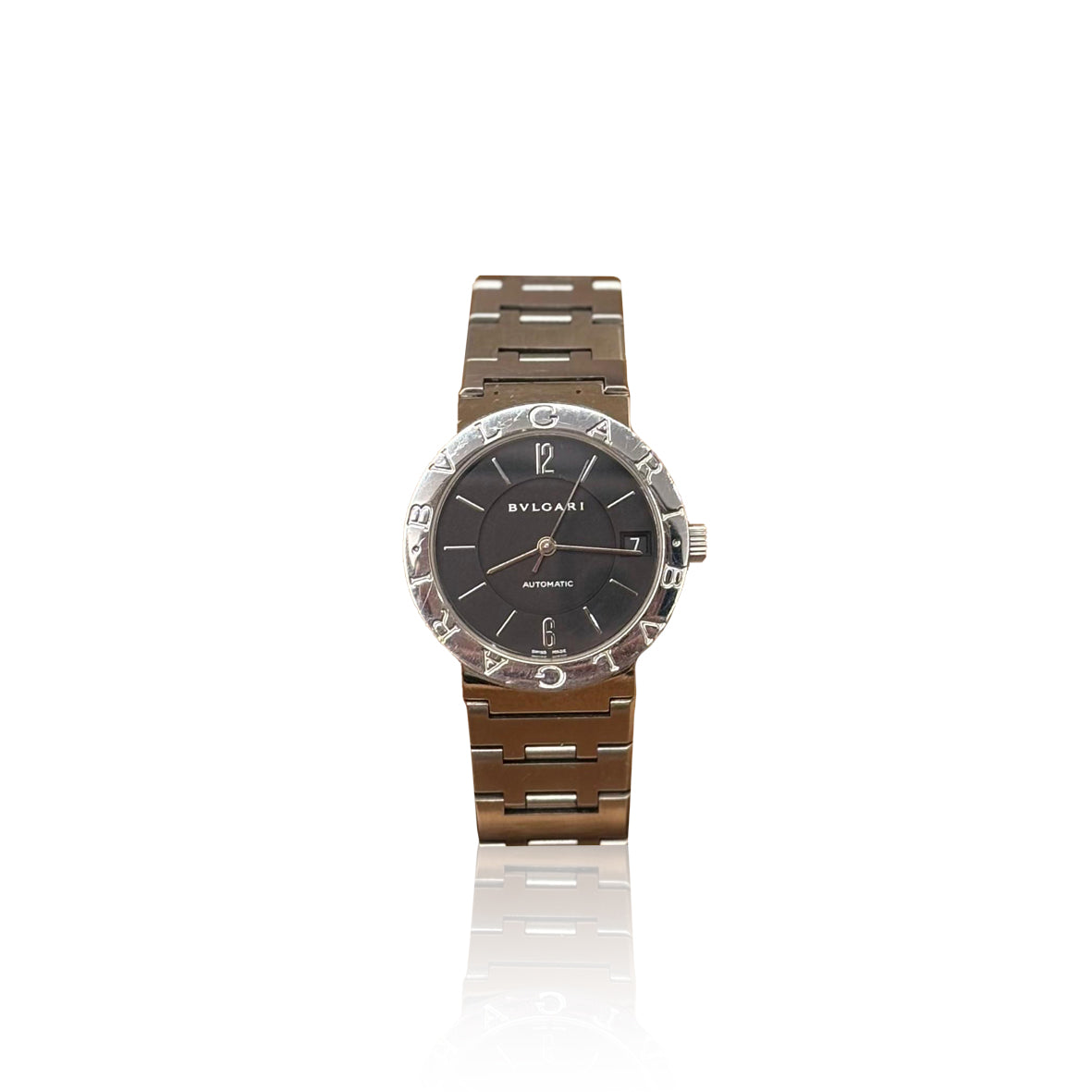 Bvlgari Steel Automatic Dial Black