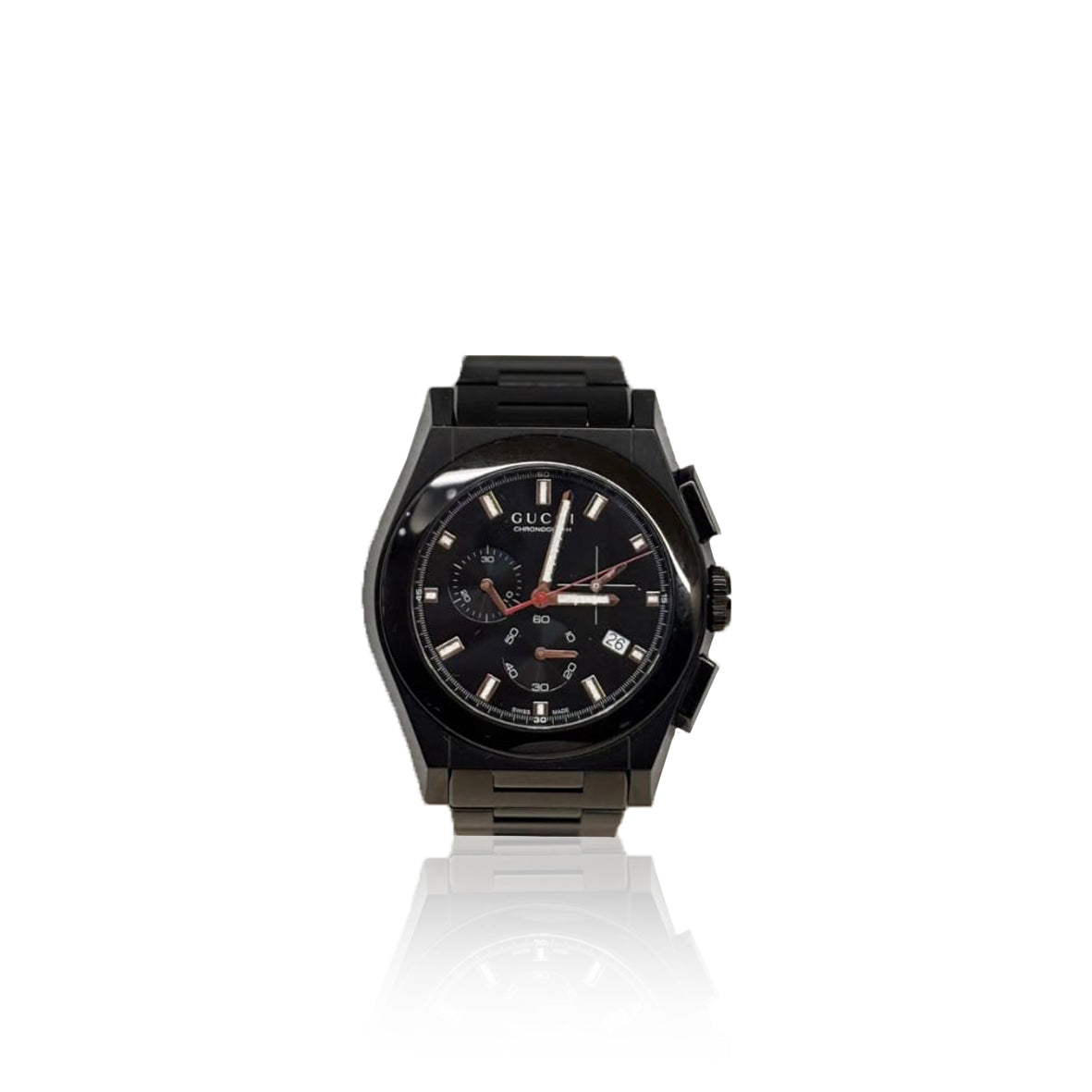 Gucci Pantheon Chronograph all black