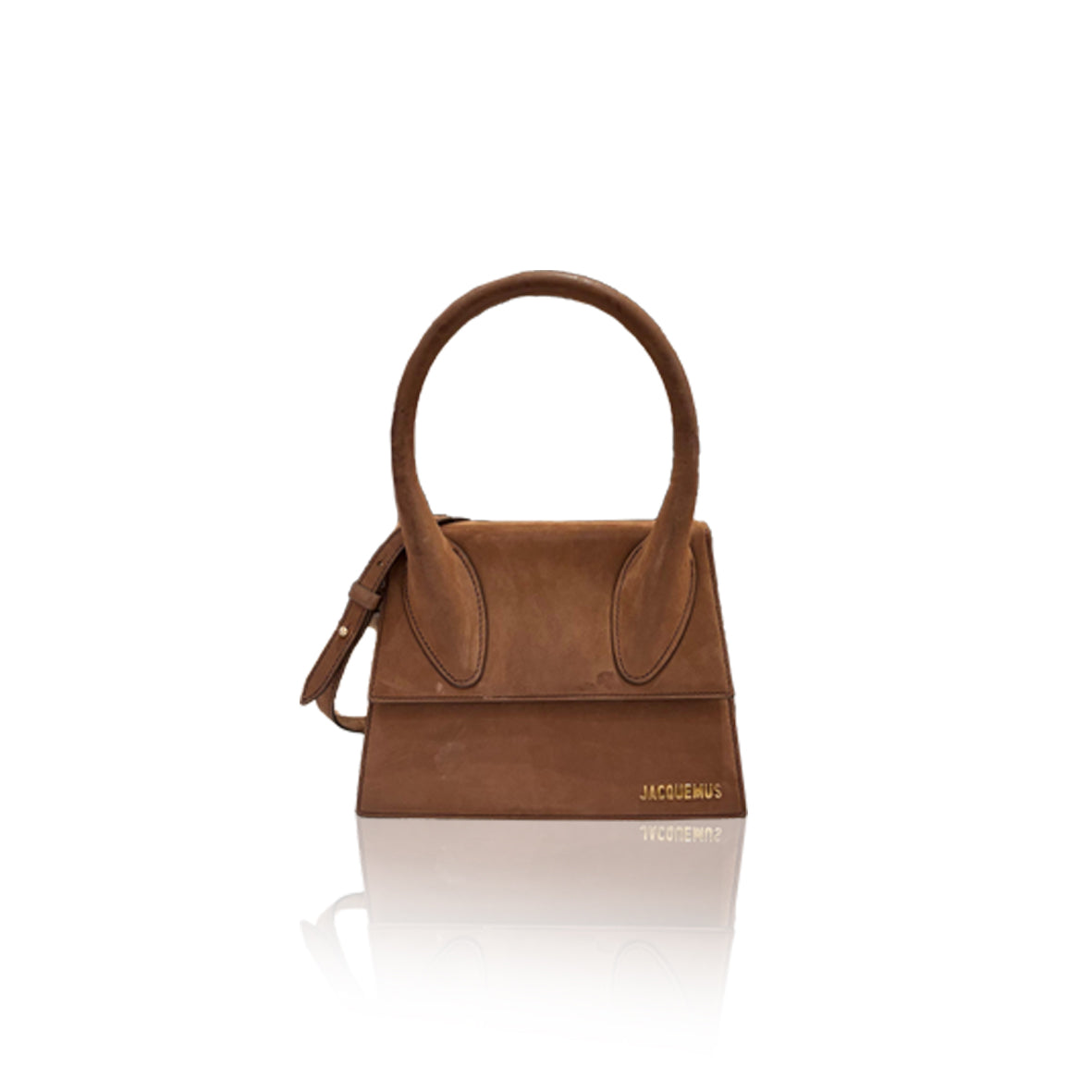 Jacquemus Le Grand Chiquito suede brown