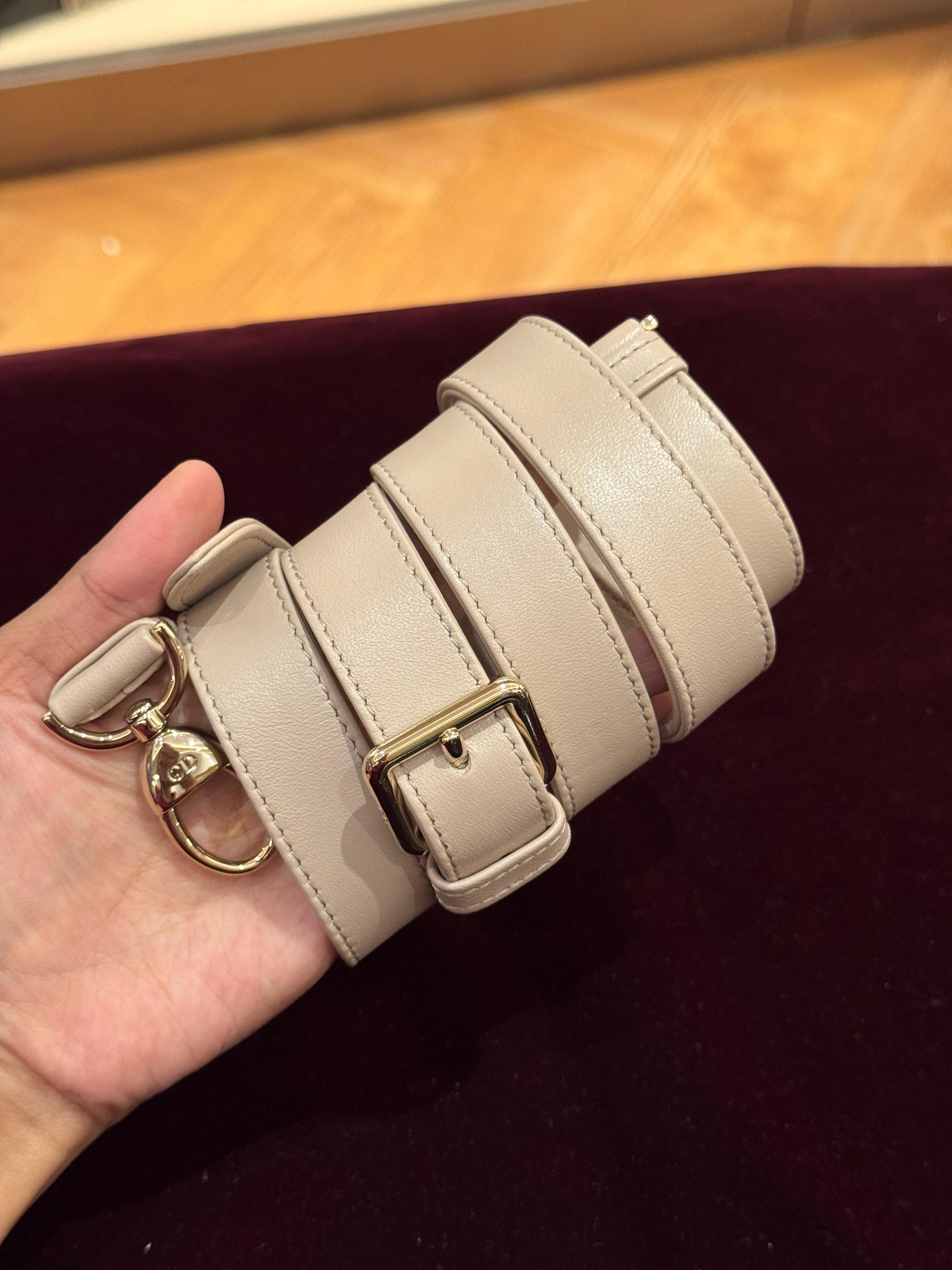 Lady Dior Small Trench Beige Latte