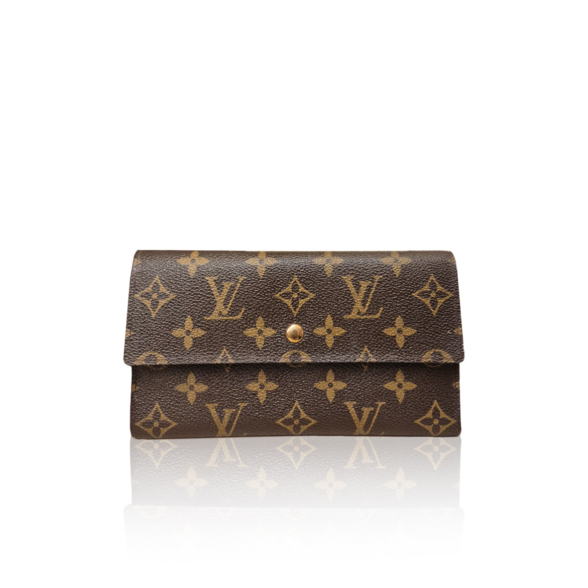 Louis Vuitton Sarah Long Wallet Monogram