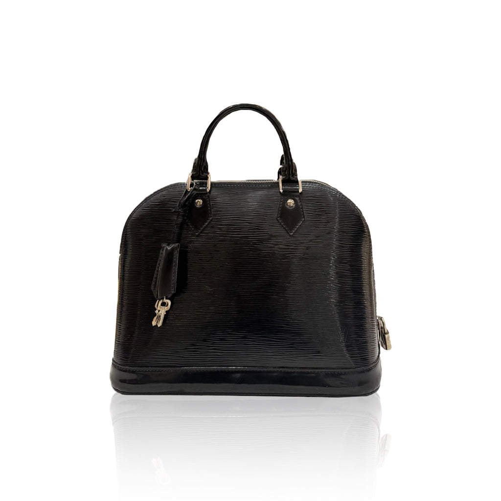 Louis Vuitton Alma PM Epi black Patent