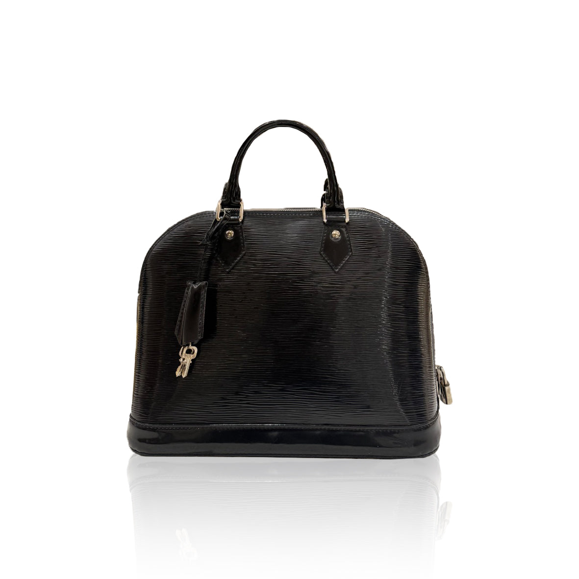 Louis Vuitton Alma PM Epi black Patent