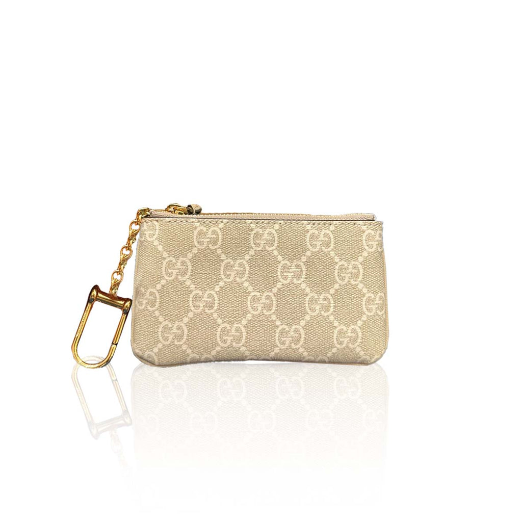 Gucci Key Pouch mono Beige