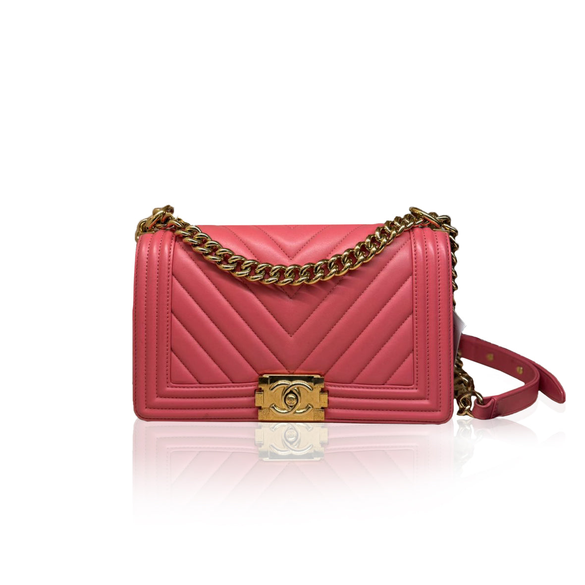 Chanel Boy Medium Chevron