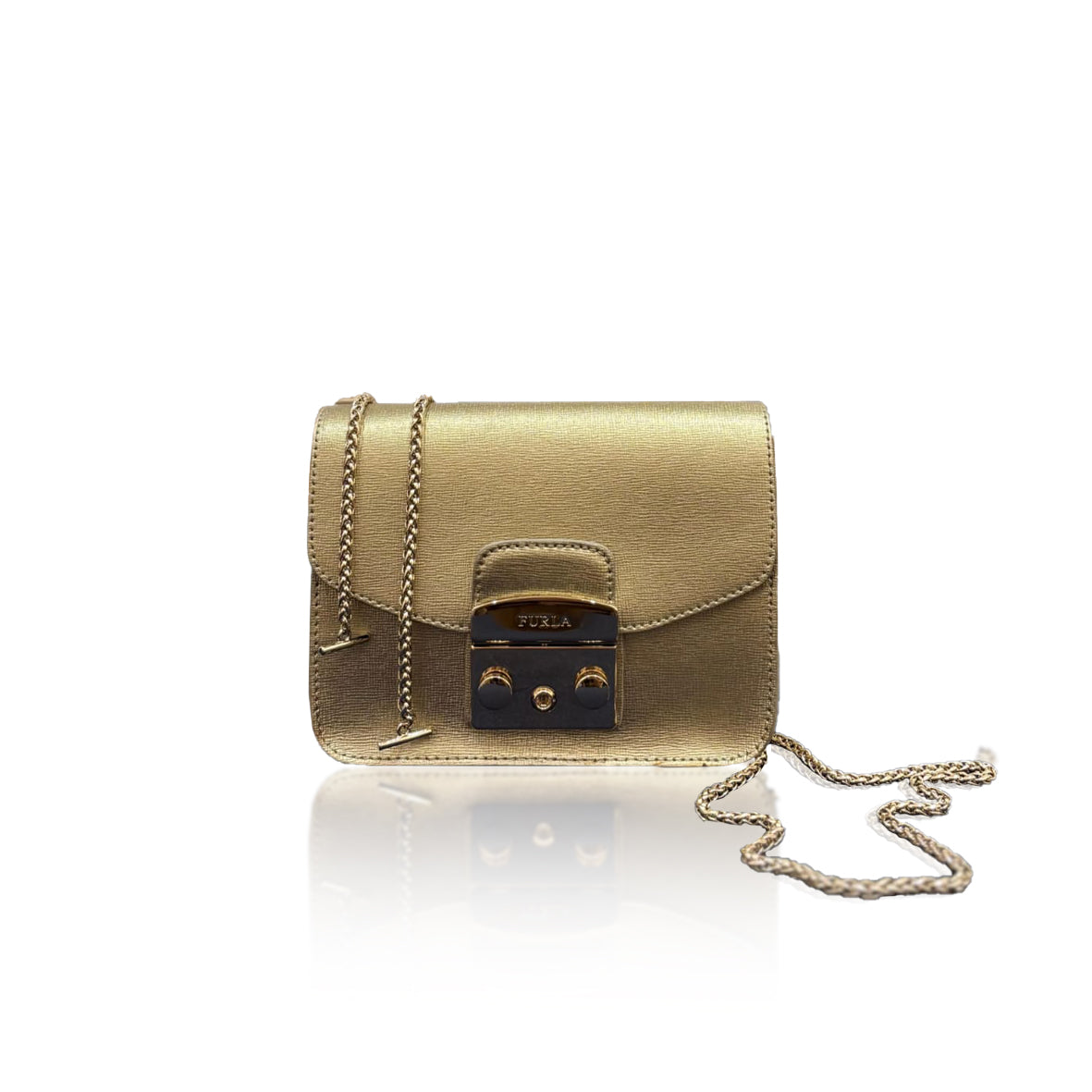 Furla Metrop Mini Gold