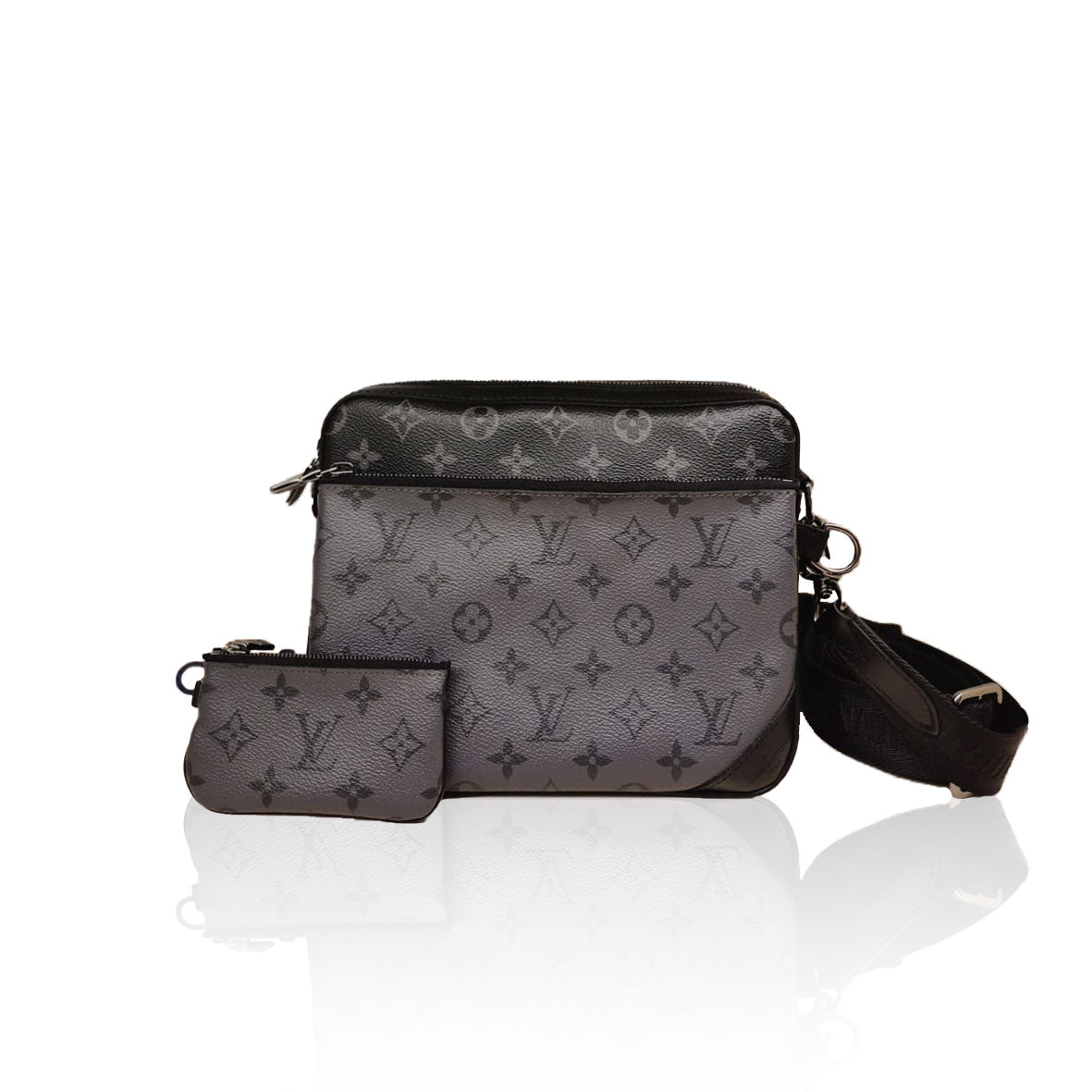 Louis Vuitton Trio Mesenger Monogram Eclipse