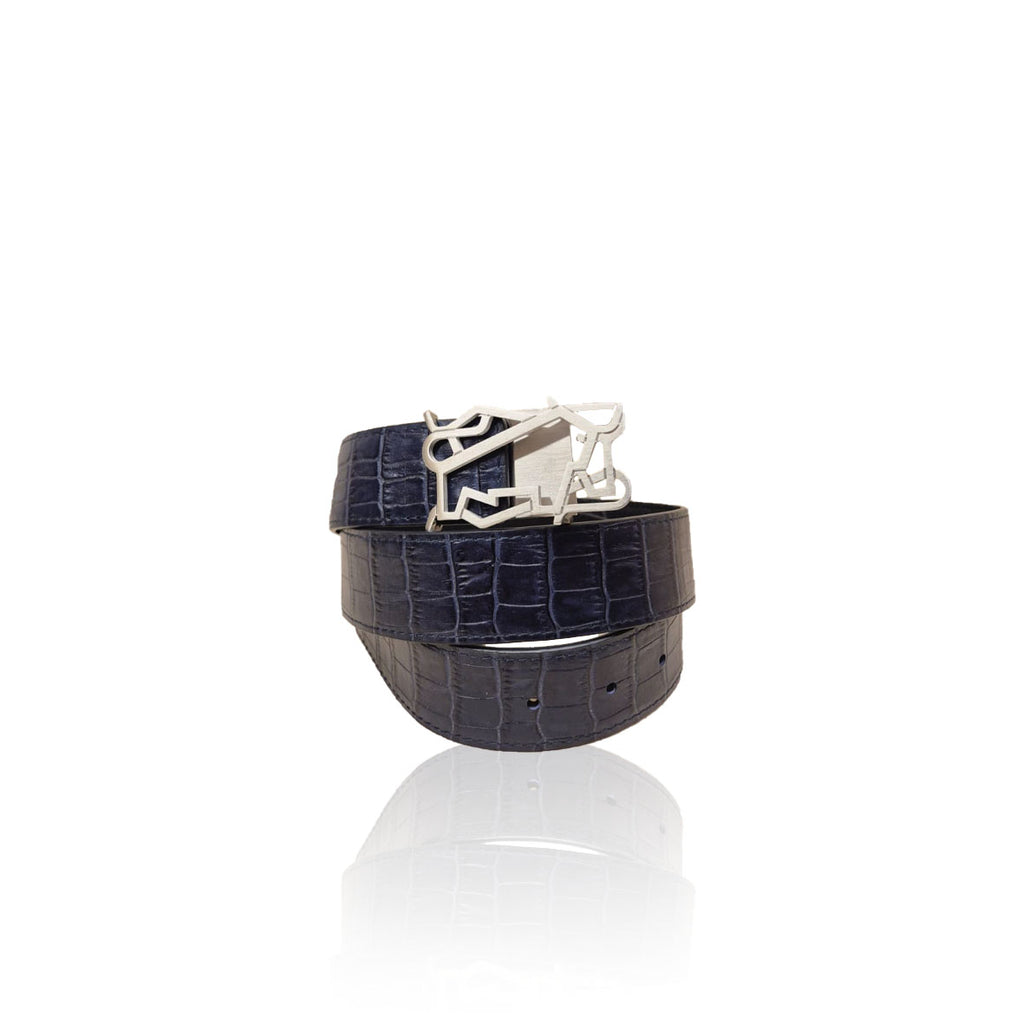 Braun Buffel Belt Croco Revisible